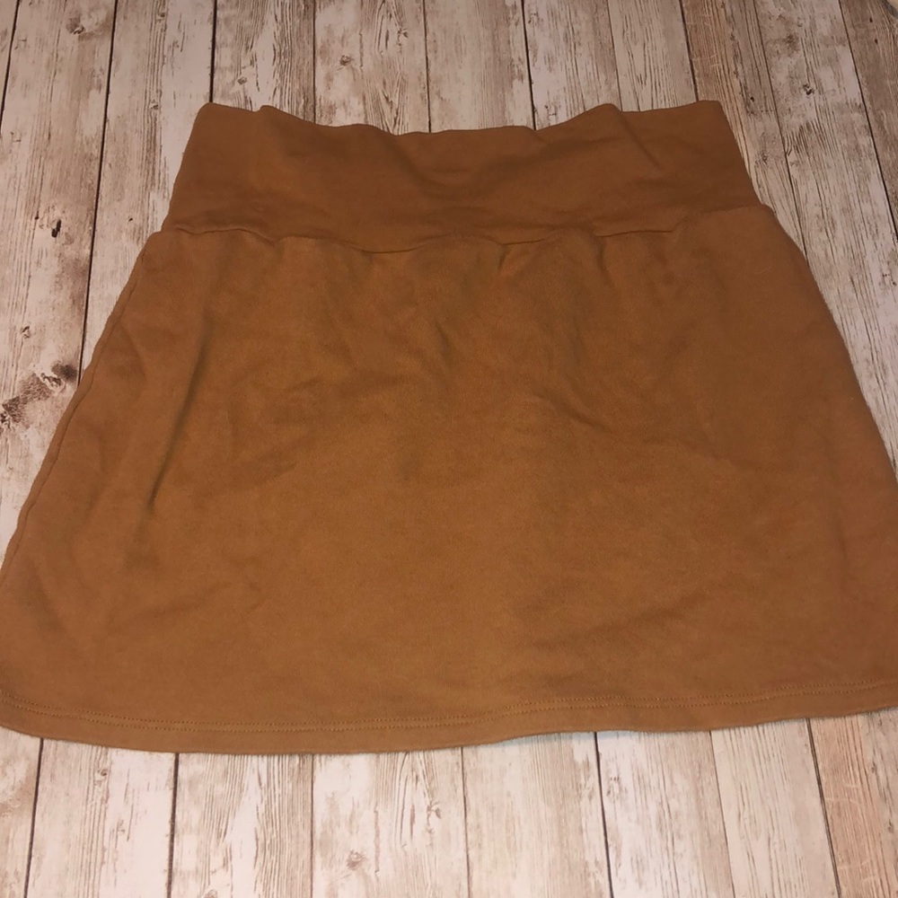 3/15 American apparel Camel  mini skirt